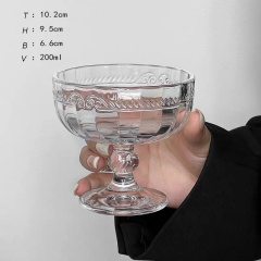 Dessert cup Ice cream bowl 